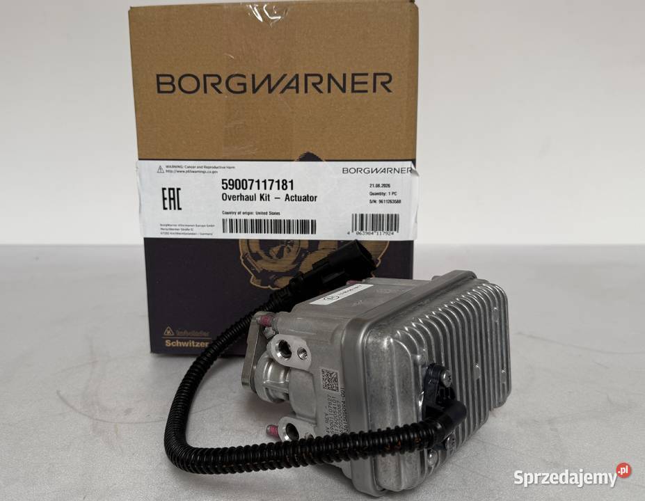 Nowy aktuator turbosprężarki BorgWarner KKK Siedlce