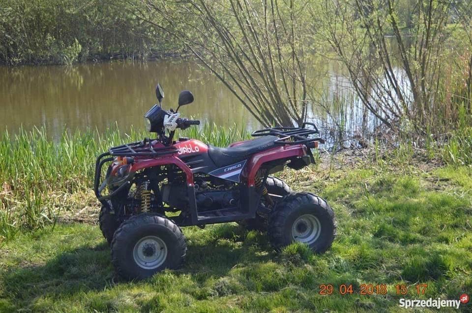 Quad diablodragon 200 czterosuwowy Motocykle, skutery, quady Charzyno