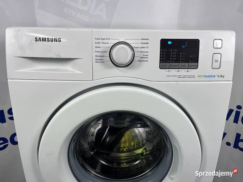 Pralka Samsung Ecobubble Solidna 6 1200 ob A Elektronika Wiejca sprzedam