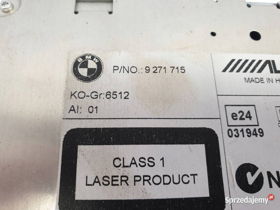 BMW F30 F31 CZYTNIK NAWIGACJI navi RADIO osobowe Nawigacje fabryczne
