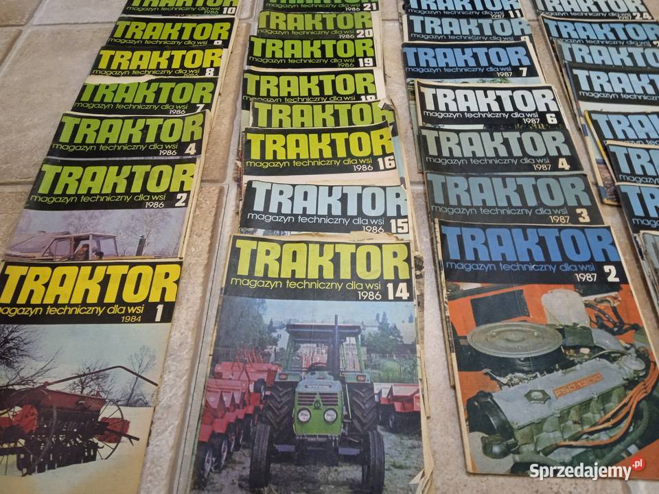 Czasopismo Traktor stare gazety poradniki Łódź