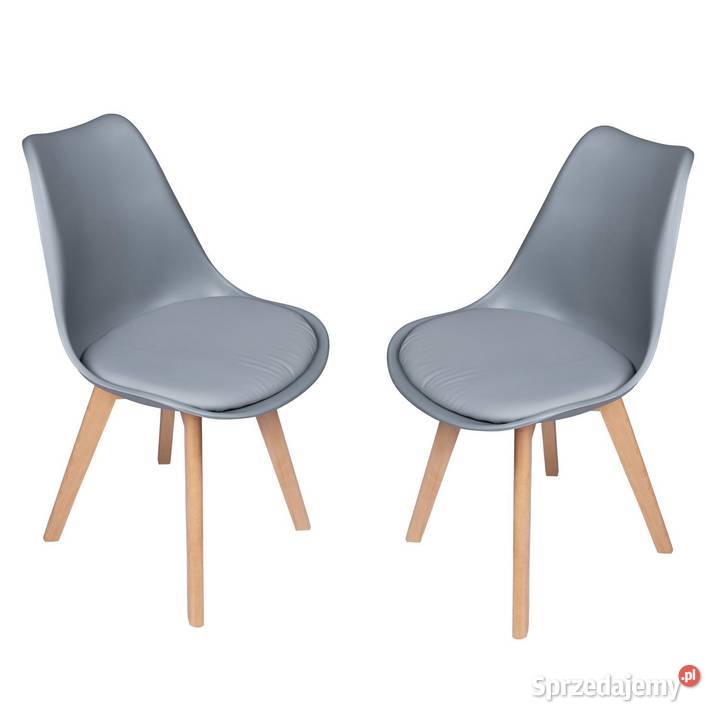 Nowoczesne krzesło z poduszką w stylu 42cm Poznań