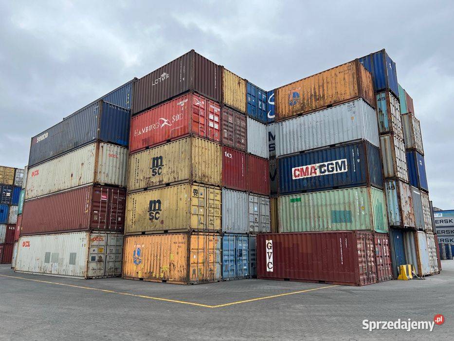Kontener morski magazynowy 20DV 6 metrowy sprzedam