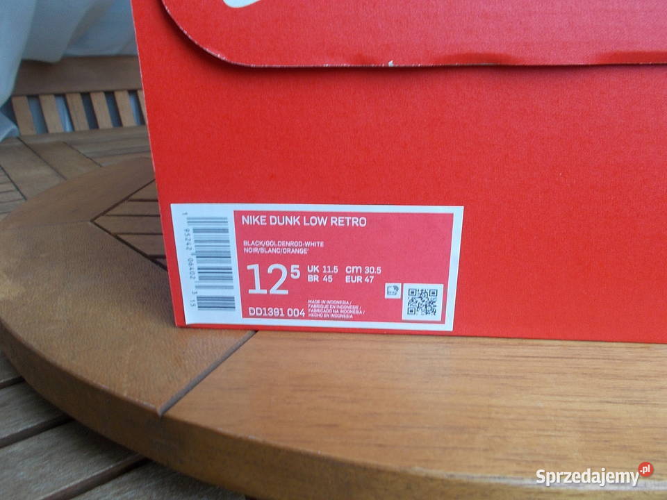 r Eur 47 Nike Dunk Low Championship Goldenrod Poznań