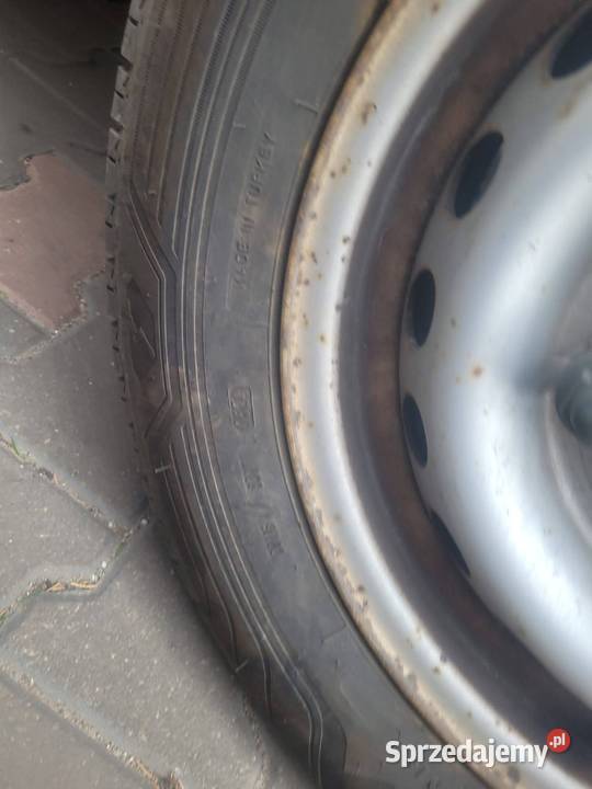 Komplet kól wielosezonowych transit mk8 goodyear Łódź