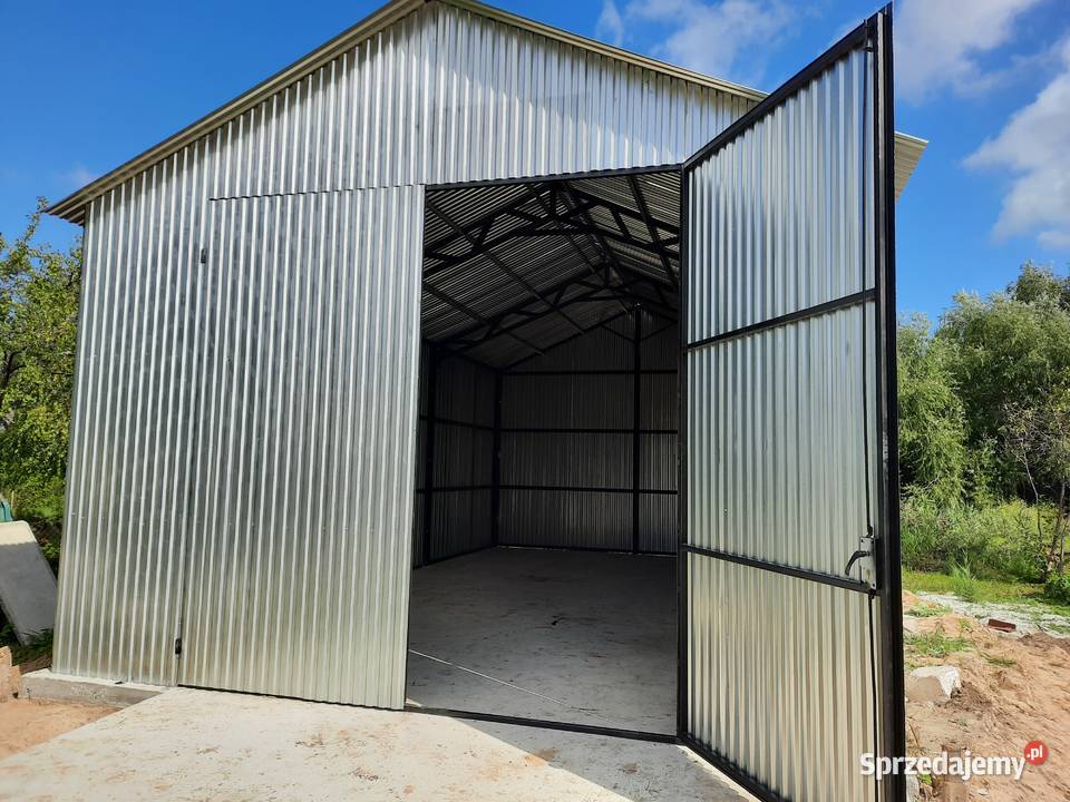 65B Garaż Blaszany OCYNKOWANY Garaże Blaszane lubelskie Kraśnik