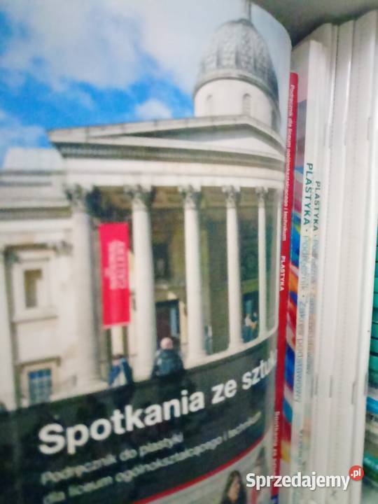 Spotkanie ze sztuką plastyka książki używane mazowieckie Warszawa