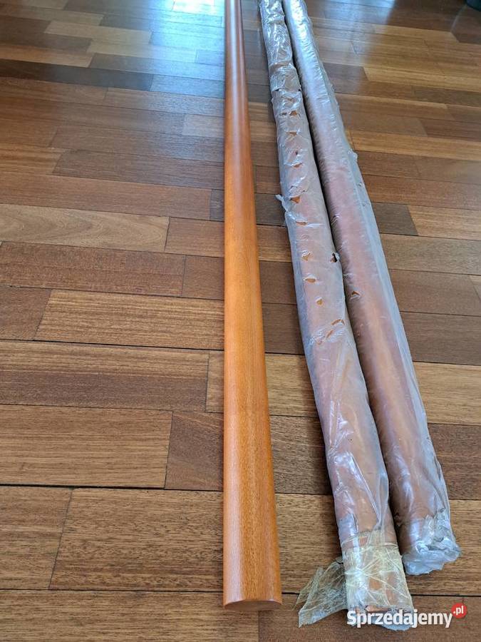 Poręcz pochwyt bukowy 36 mb średnica fi 50 mm śląskie Bielsko-Biała
