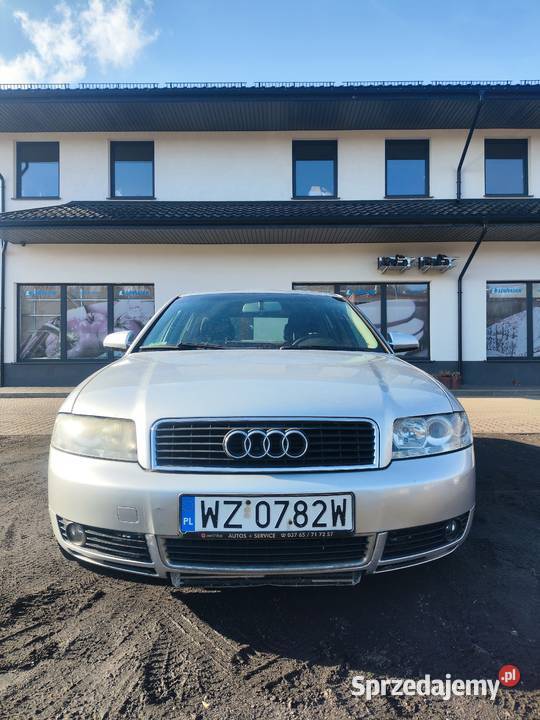 Audi A4 B6 18 Sedan 18T BFB 163 2004 r srebrny Klaudyn