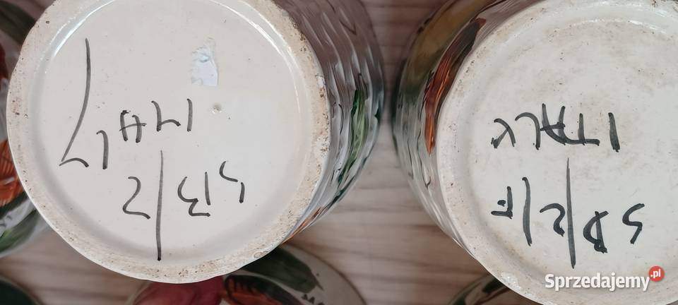 Włoska ceramika zwłaszcza w stylu majoliki inny kolor wielkopolskie Poznań