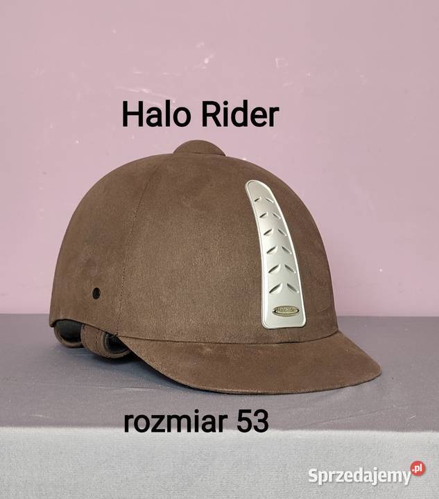 nowy Kask jeździecki Halo Rider rozmiar 53 Jasień sprzedam