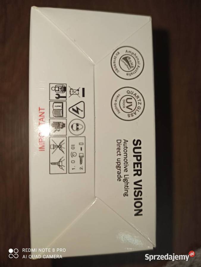 Żarnik Xenon D2S super vision 6000K 2sztuki nowe Oświetlenie Rybnik