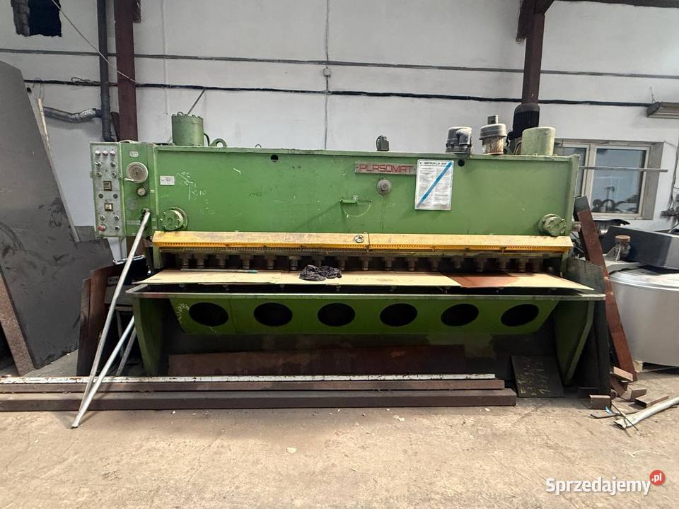 Gilotyna nożyce gilotynowe hydrauliczne Sieradz sprzedam