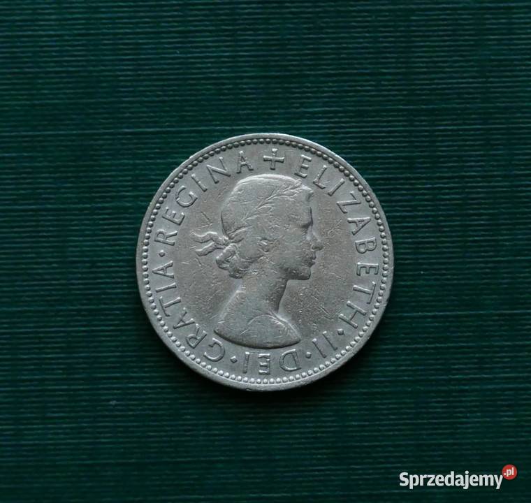 WIELKA BRYTANIA 2 szylingi floren 1963r Gliwice