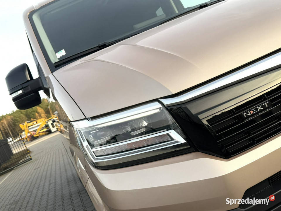 Man TGE 3180 NEXT Doka 9OSÓB VIP Brygadówka Nowy klimatyzacja Widełki sprzedam