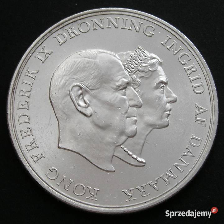 DANIA 2 KORONY 1960 SREBRNE WESELE SREBRO Łódź