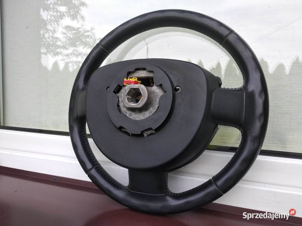 Ford Fiesta MK6 kierownica skórzana skóra Airbag Wyposażenie wnętrza sprzedam