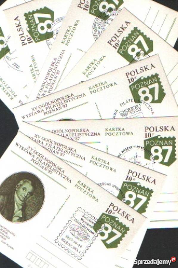 Kart Cp Fi 959 x 8 kas 1987 Gliwice