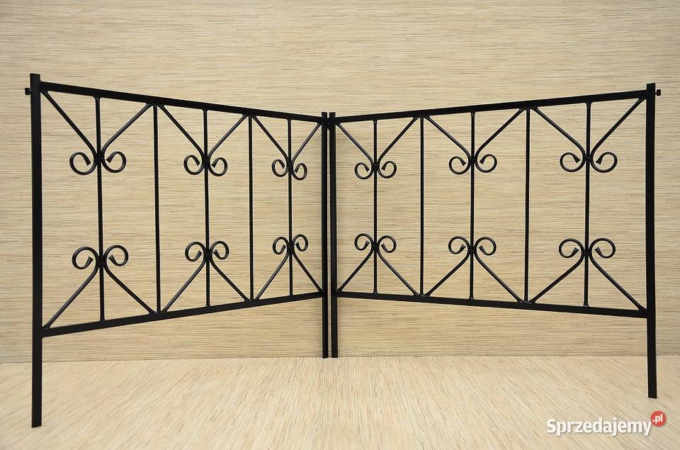 PŁOTEK metalowy ogrodowy palisada 100x80 obrzeże Pozostałe Kraków
