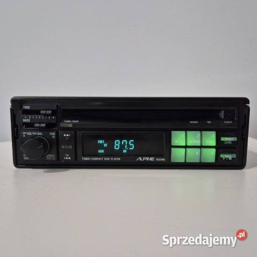 Unikatowe Legenndarne radio cd ALPINE 7903ms osobowe Koszalin sprzedam