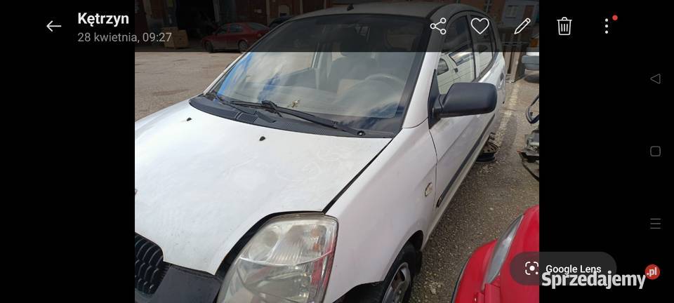 Kia Picanto silnik 10 Rok produkcji 2006 Kętrzyn