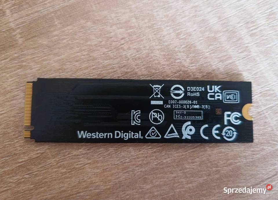 WD SN580 1TB M2 PCIe Gen4 NVMe