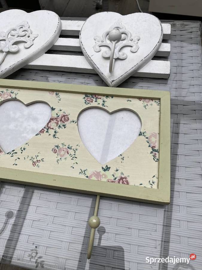 Vintage Glamour wieszak drewniany garderoba Bystrzyca Kłodzka