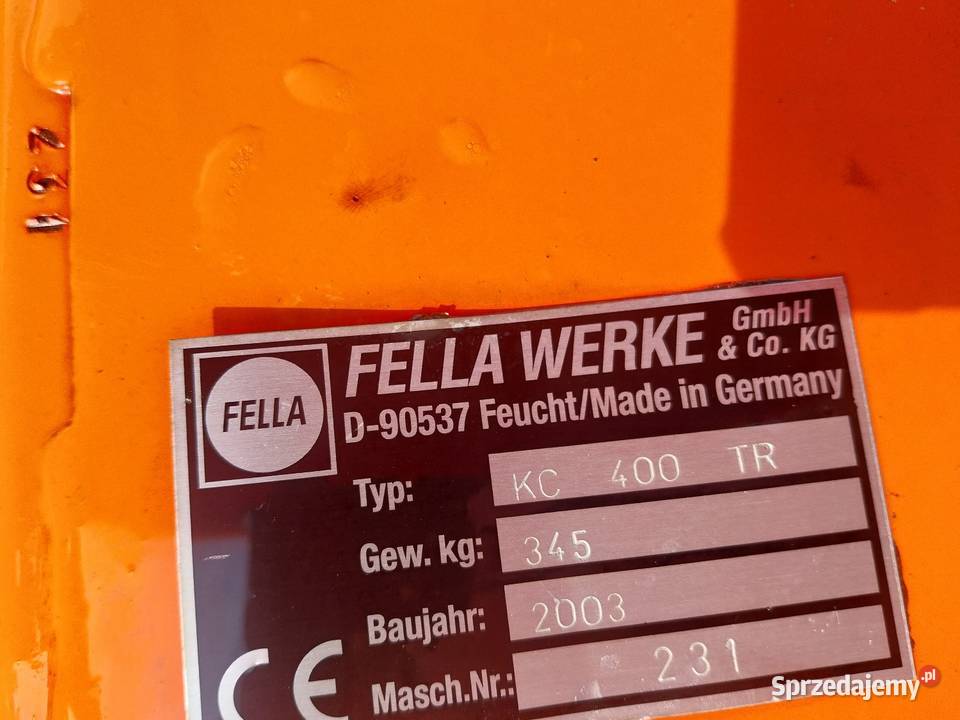 Kosiarka dyskowa Fella SM 400 Fella Bolesławiec
