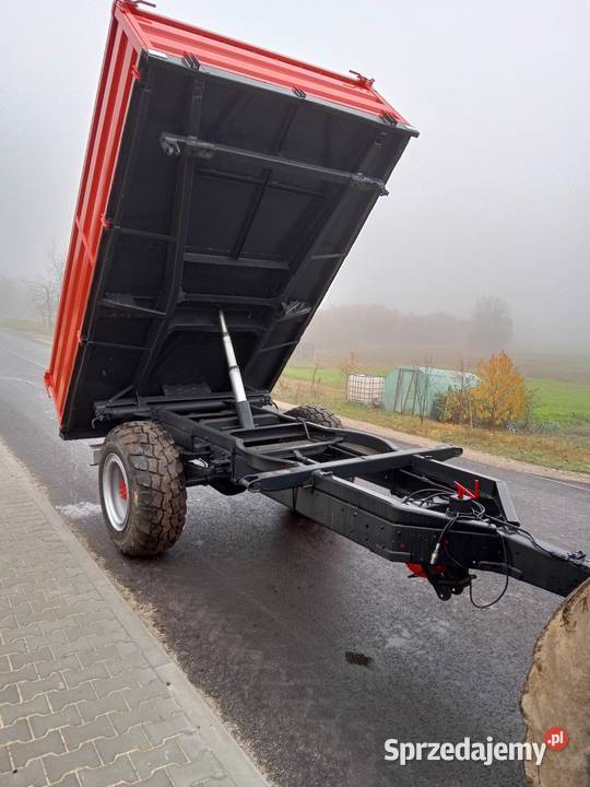 Przyczepa rolnicza wywrotka 5 ton Łagów sprzedam