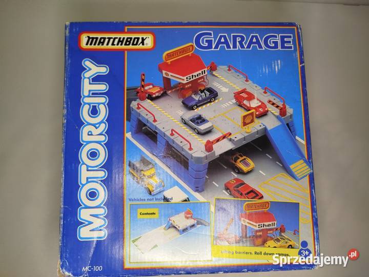 Garaż Matchbox MotorCity w pudełku łódzkie