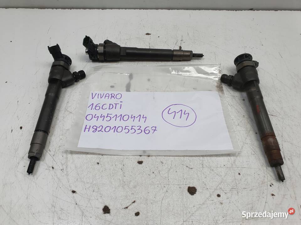 WTRYSKIWACZ Renault Trafic III 16 DCI wtrysk osobowe Chełm