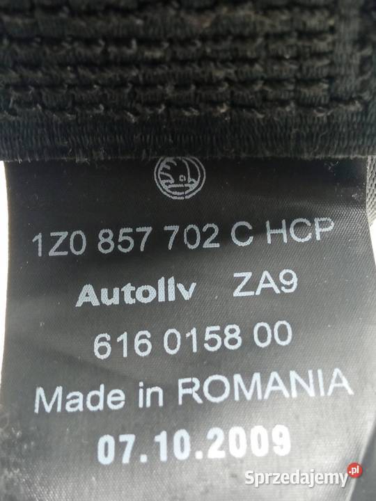 PAS BEZPIECZEŃSTWA LEWY PRAWY PRZÓD KPL Pasy bezpieczeństwa świętokrzyskie