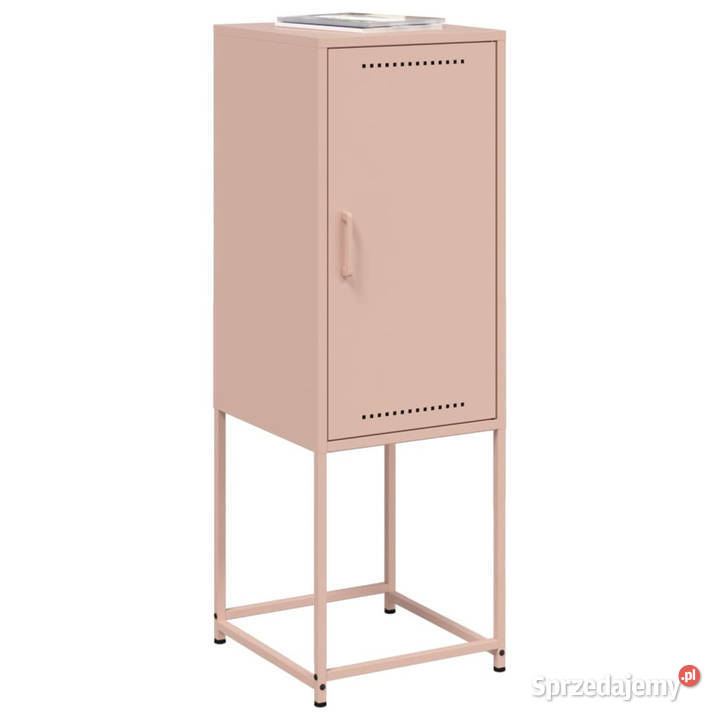 Szafka różowa 36x39x107 stal WM846531 Warszawa