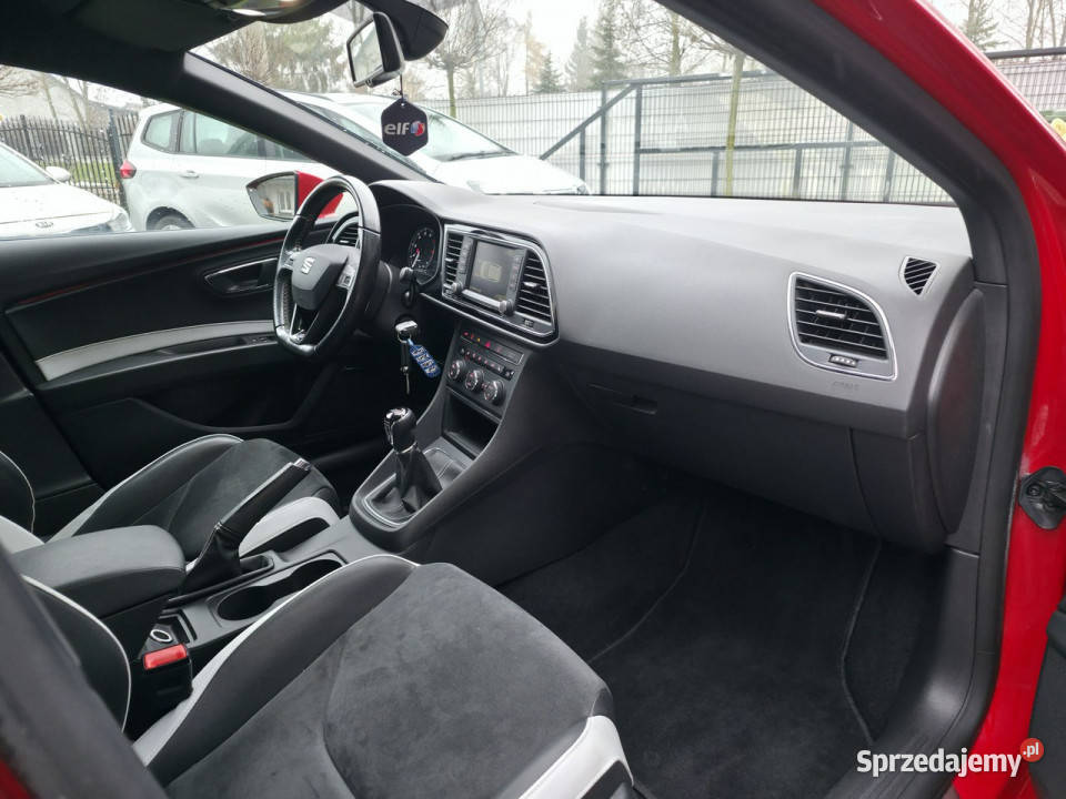Seat Leon 20 Benzyna Serwisowany Gwarancja Cupra wielofunkcyjna kierownica świętokrzyskie Piekoszów