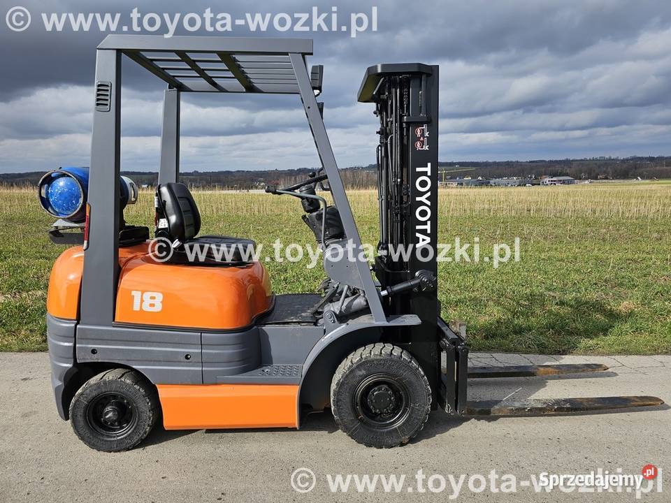 Wózek Widłowy TOYOTA 6FG18 Triplex przesuw sprzedam