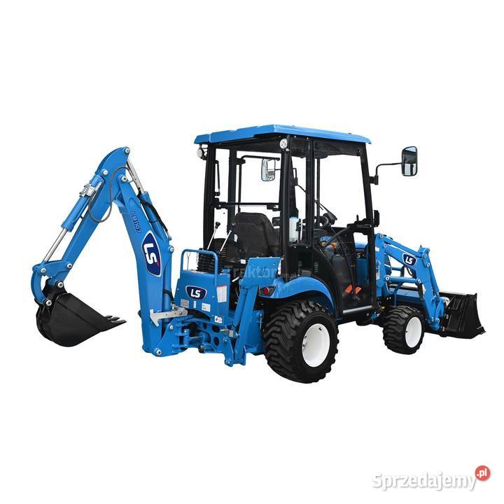 LS Tractor MT125 4x4 247 IND CAB koparka LB1107 podkarpackie Tajęcina