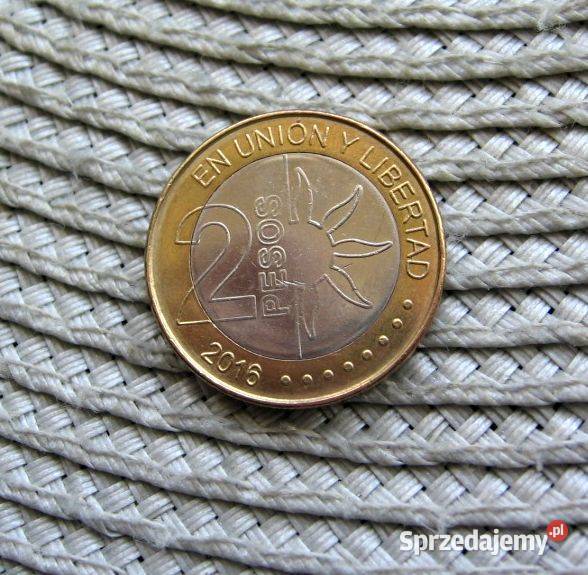 Argentyna 2 Peso 2016r 200 Lat Niepodległości Kalisz