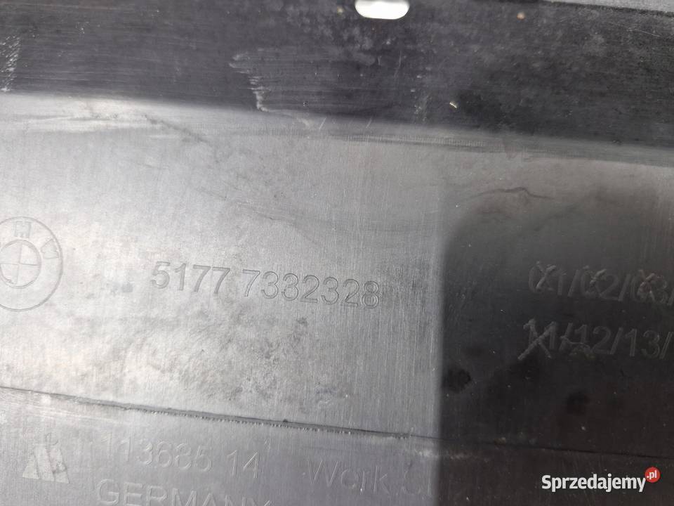 BMW X1 F48 LISTWA PROGOWA PRAWA 7332328