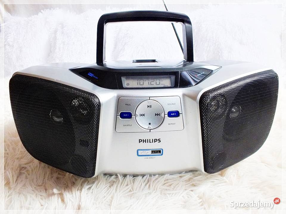 Radioodtwarzacz CD PHILIPS AZ184012 MP3 CD RADIO lubuskie sprzedam