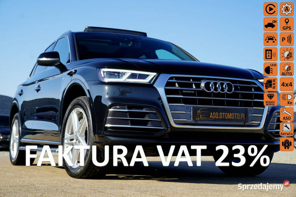 Audi Q5 FUL LED quattro PANORAMA skóra KAMERA relingi dachowe