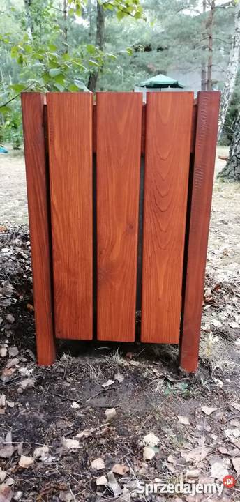 Kosz na Śmieci Parkowy Ogrodowy Podwórkowy Meble ogrodowe