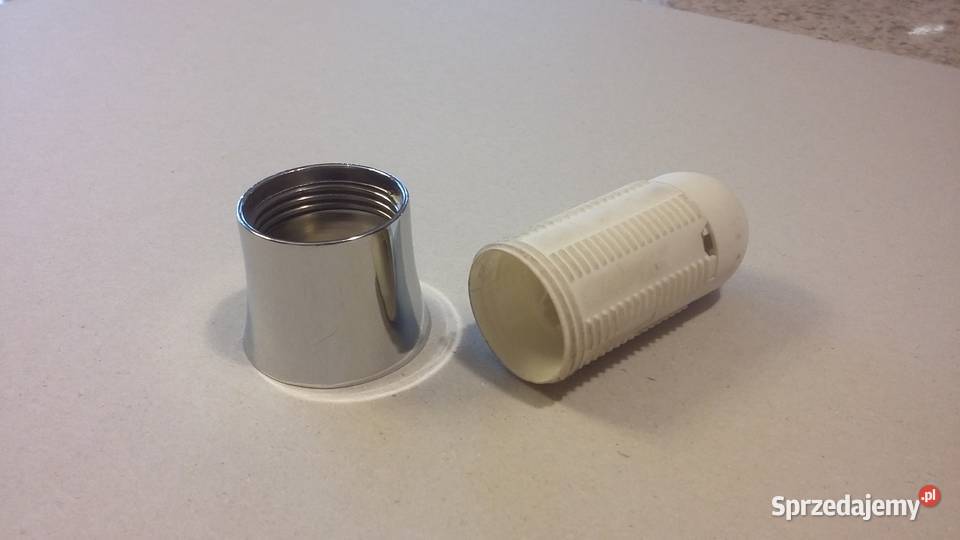 Nakrętka na oprawkę E14 pierścień wysoka odcienie szarości sprzedam