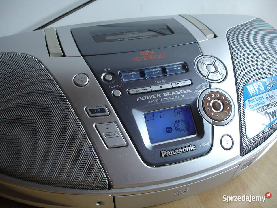Radiomagnetofon PANASONIC RXES29 lubuskie Zielona Góra