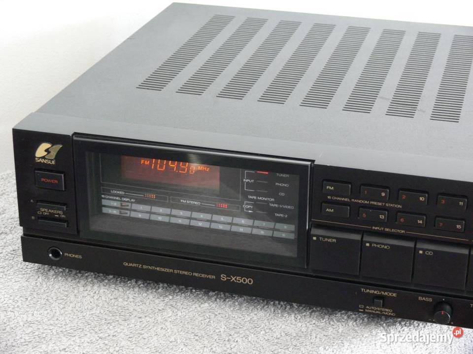 Amplituner Sansui SX500 sprawny 280 wat WYSYŁKA Jasło