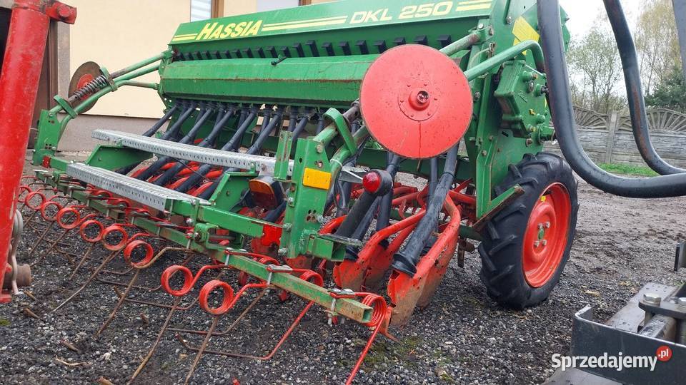 Siewnik do zboża HASSIA DKL250 ścieżki KOMPUTER sprzedam