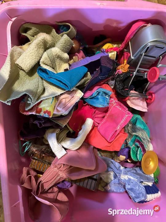 kosz lalki barbie i akcesoria 2 lata+ lubuskie Maszewo