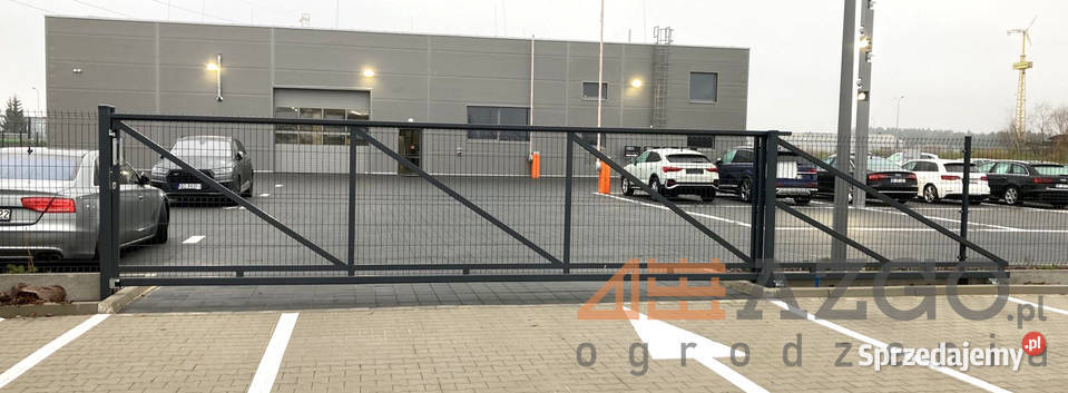 Najtańsza brama suwana przesuwana rama stelaż Bramy Czarna Białostocka