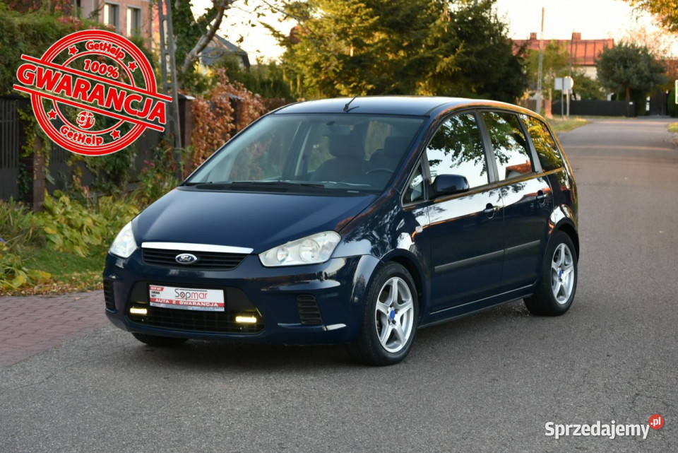 Ford C-Max 1.8 BENZYNA GAZ 125KM Manual 2008r. Klima Tempomat Isofix HAK I…