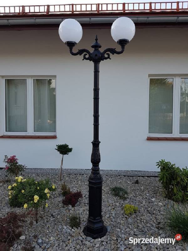 LAMPA ŻELIWNA H2700 ULICZNA LATARNIA TARAS warmińsko-mazurskie Gołdap sprzedam