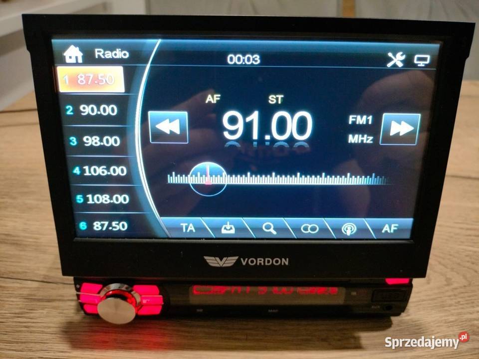 Radio samochodowe Vordon AC5201 Kent 1DIN Ossów